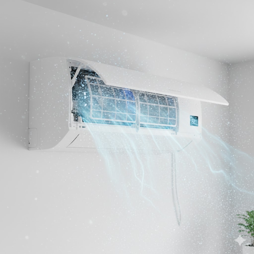 BS Klima teknisyenlerinin klima servisi