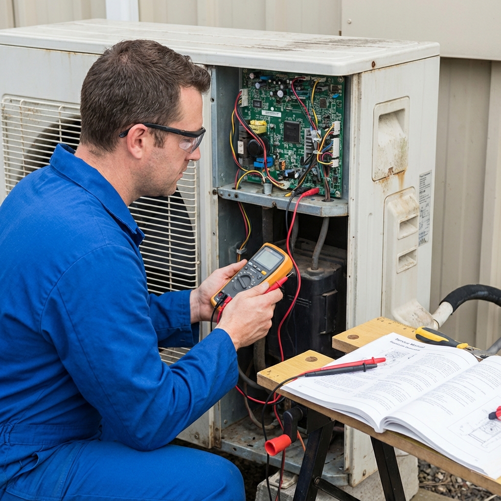 Klima arıza tespiti ve tamir hizmeti